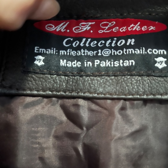 Mens real leather jacket XL - Picture 3 of 3